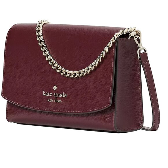 NWT Kate Spade New York Convertible Crossbody Purse WKR00119 – Burgundy - Picture 2 of 8